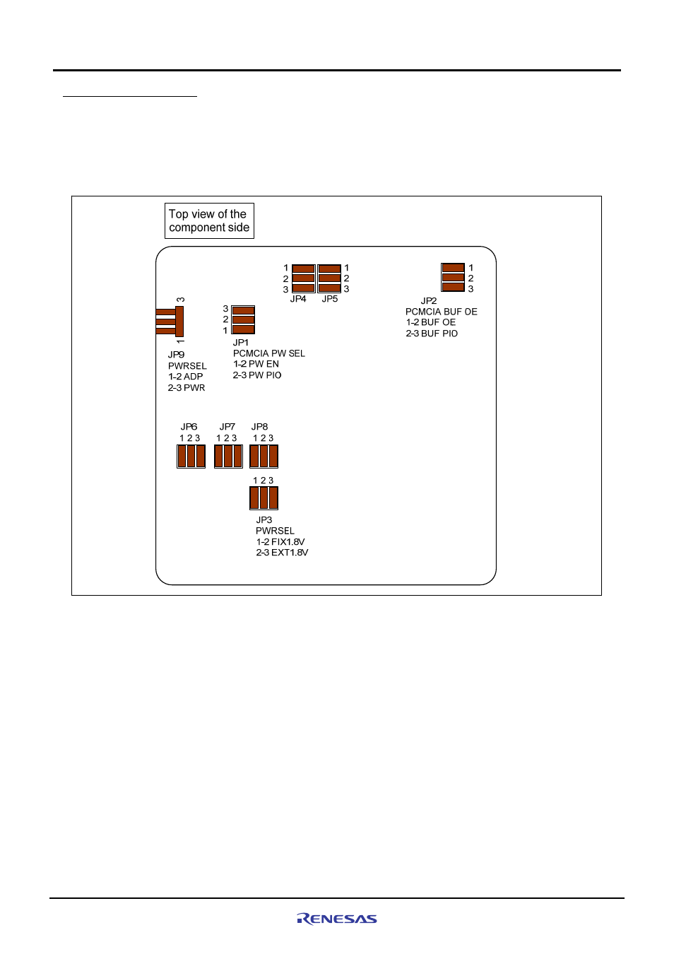 1 jumpers(jp1-jp9) | Renesas CPU Board M3A-HS19 User Manual | Page 56 / 74