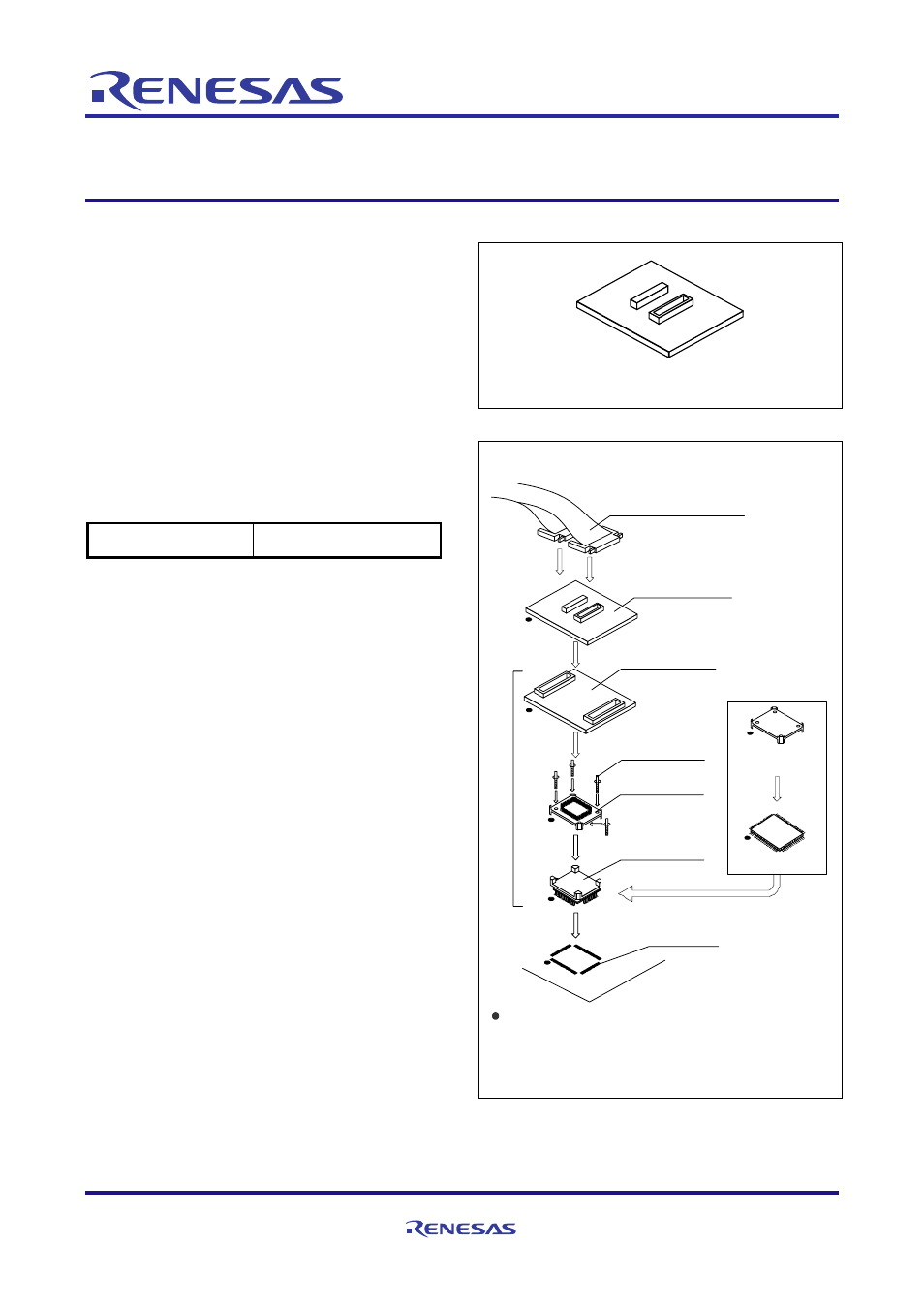 Renesas R0E001000PKZ00 User Manual | 4 pages