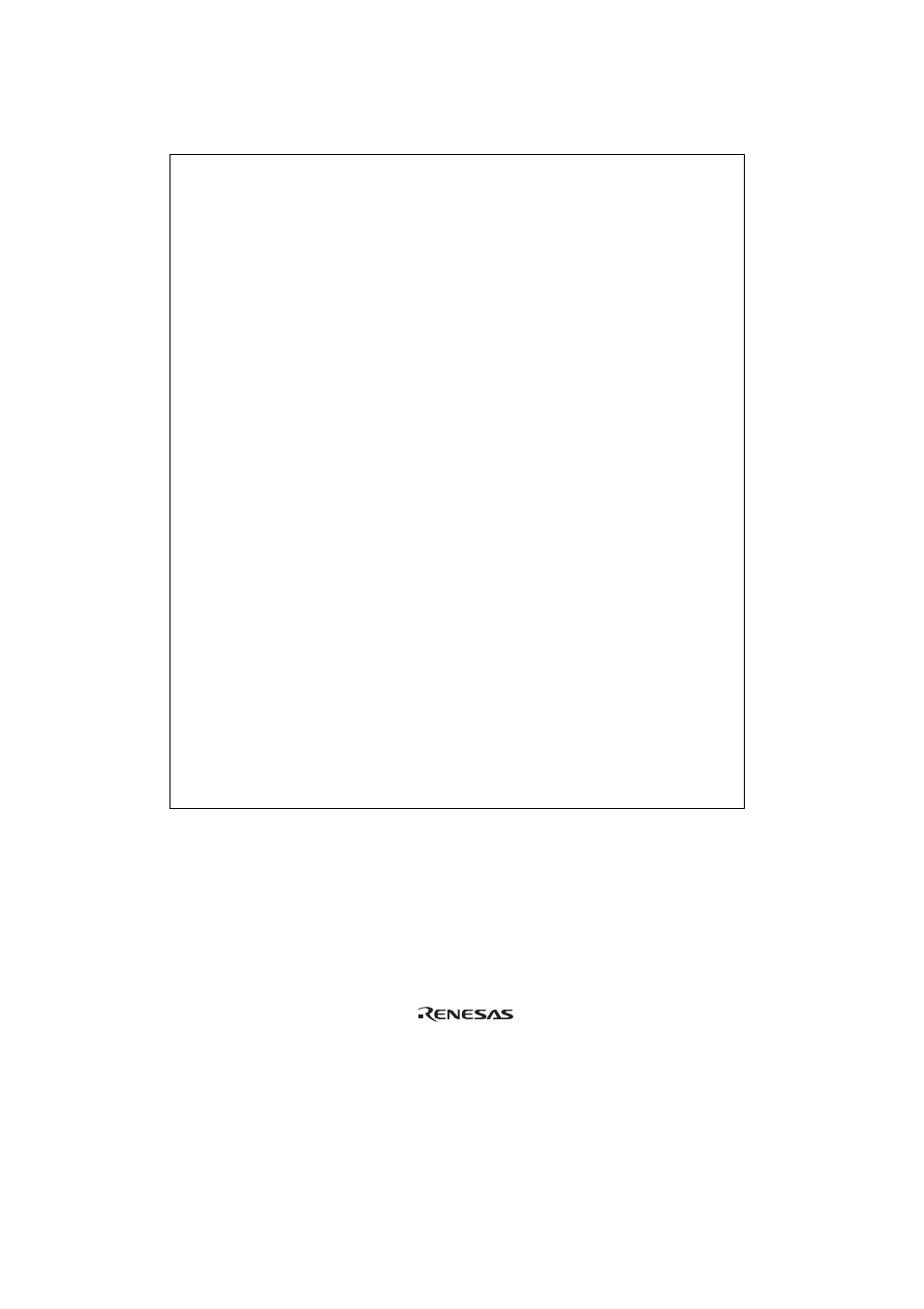 Caution | Renesas H8S/2214 Series User Manual | Page 11 / 22