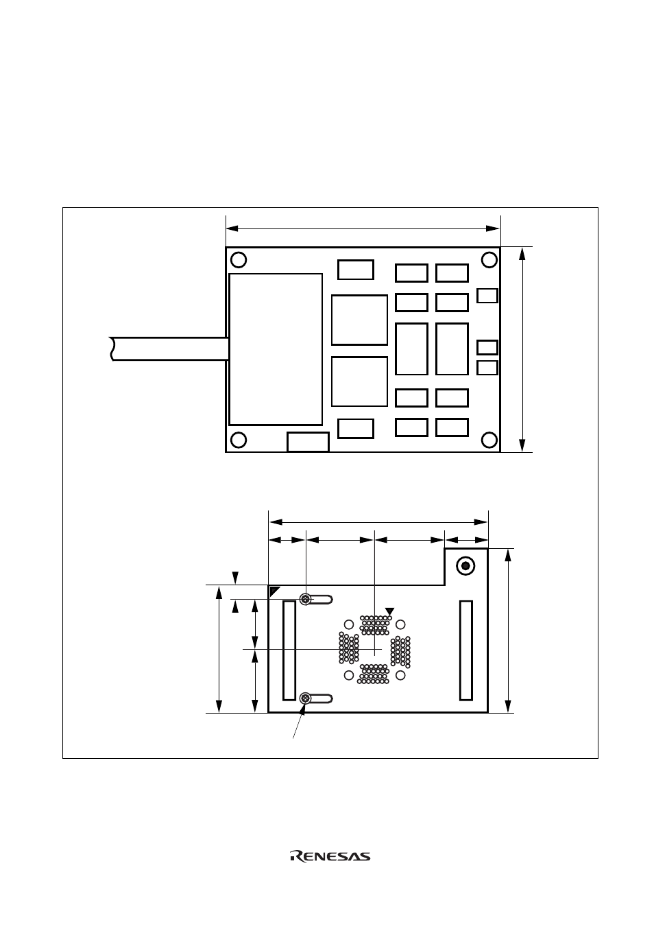 Renesas User System Interface Board HS7047ECH61H User Manual | Page 18 / 26