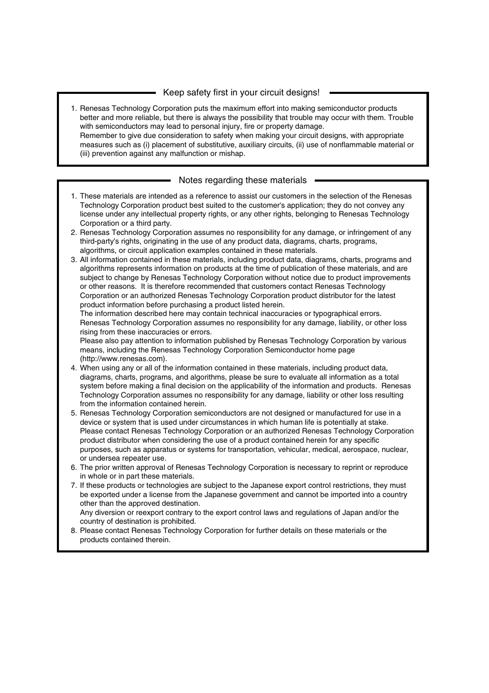 Renesas R8C/17 User Manual | Page 2 / 28