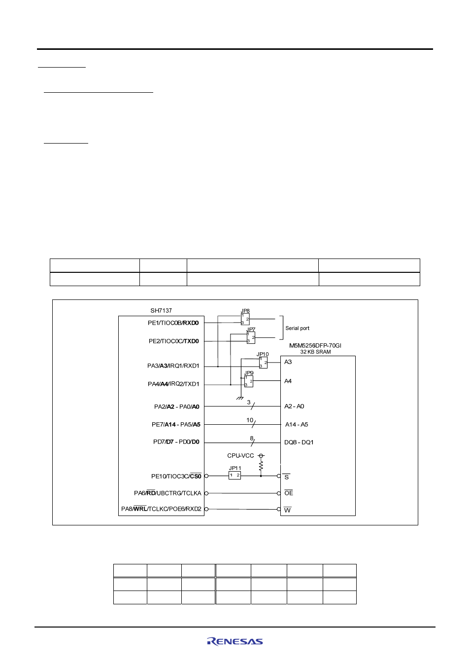 3 memory, 1 sh7137 internal memory, 2 sram | Renesas M3A-HS37 User Manual | Page 20 / 64