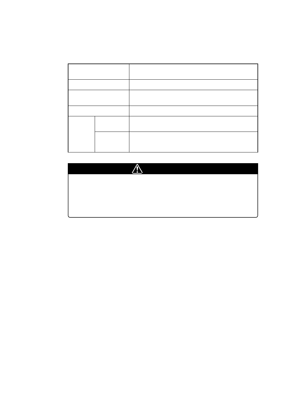 Specifications, 1 specifications, Chapter 4. specifications | Caution | Renesas PROM Programming Adapter PCA7408 User Manual | Page 13 / 18
