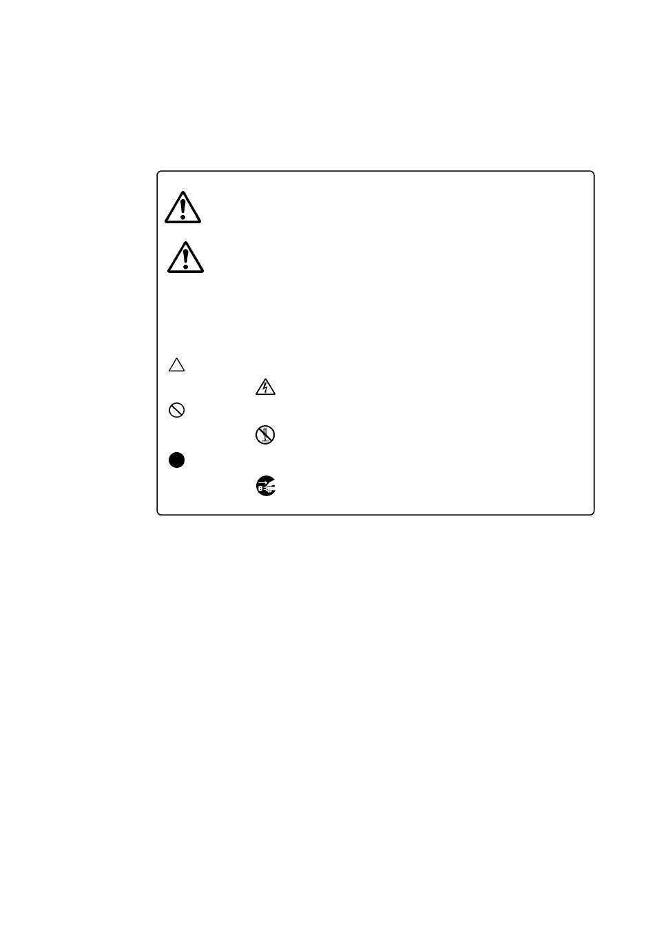 Precautions for safety, Warning important caution, Chapter 1. precautions for safety | Renesas PROM Programming Adapter PCA7408 User Manual | Page 6 / 18