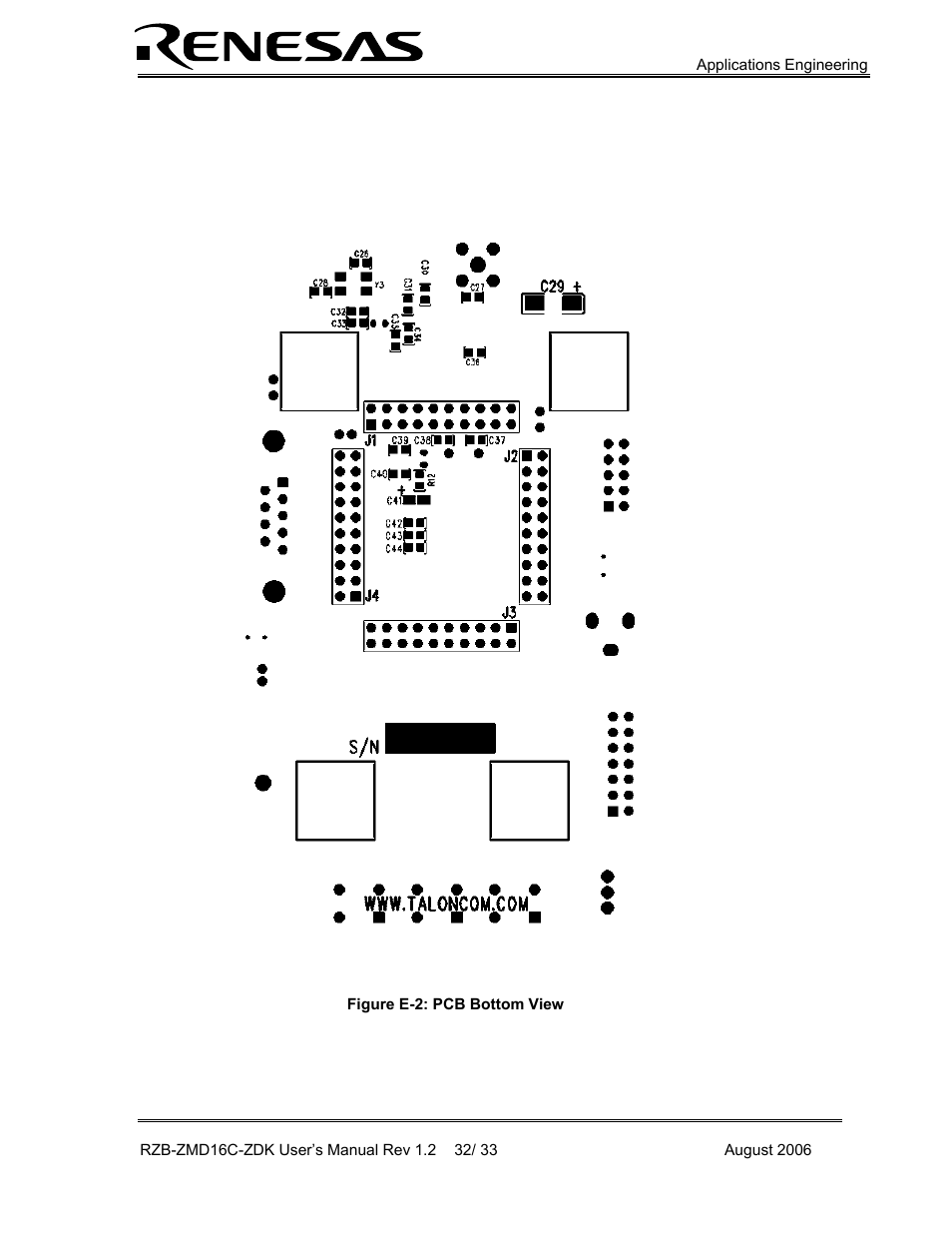 Renesas RZB-ZMD16C-ZDK User Manual | Page 32 / 33