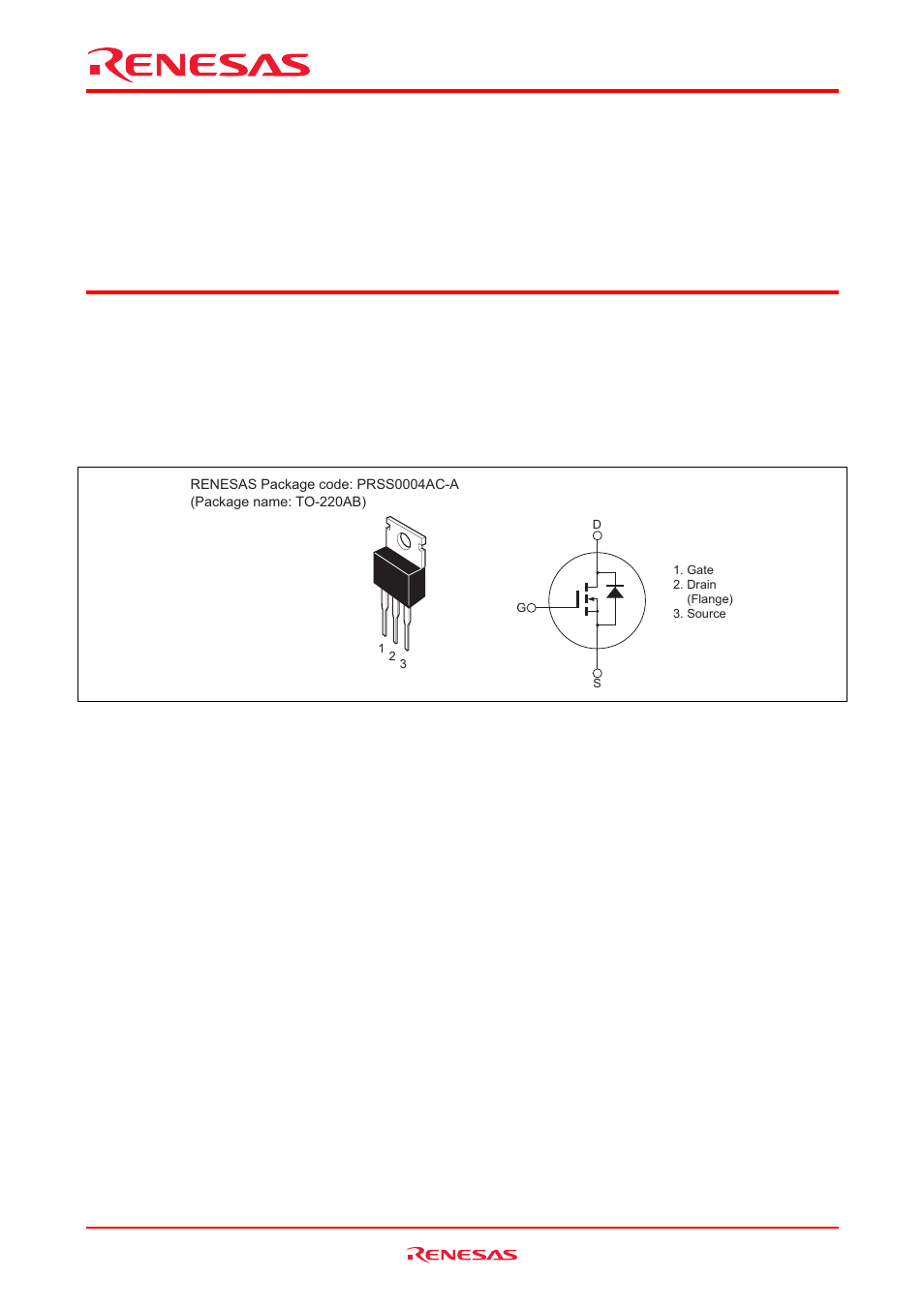 Renesas 2SK3069 User Manual | 8 pages