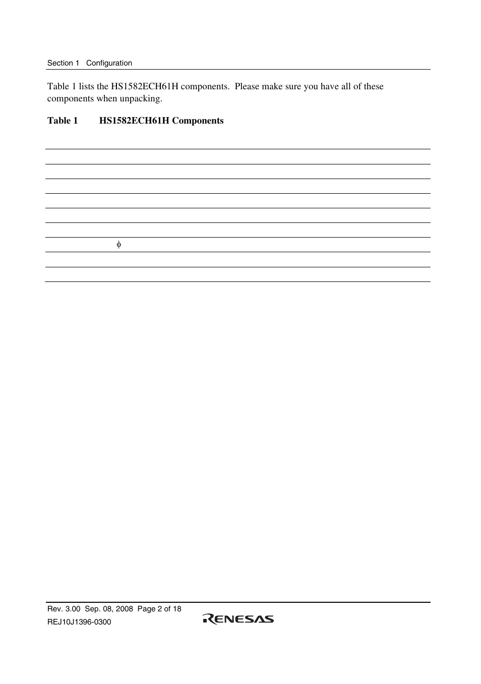 Renesas H8SX/1582 User Manual | Page 16 / 36