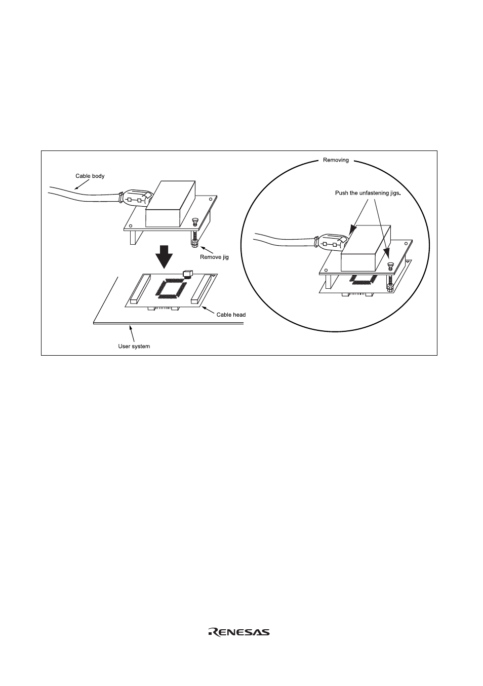 5 fastening cable body | Renesas H8/36024 User Manual | Page 21 / 32