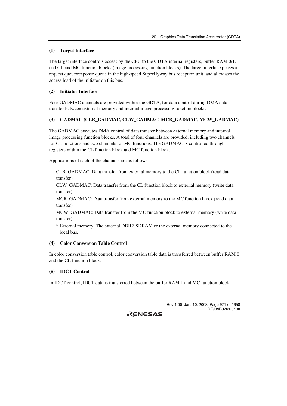 Renesas SH7781 User Manual | Page 1001 / 1692
