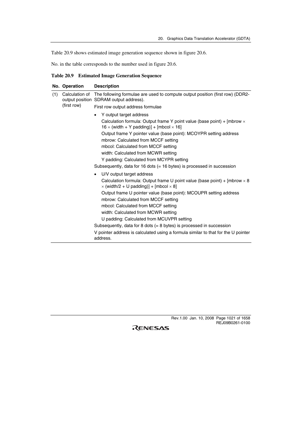 Renesas SH7781 User Manual | Page 1051 / 1692