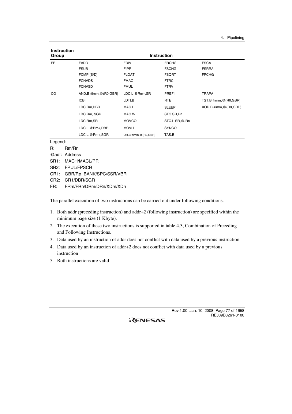 Renesas SH7781 User Manual | Page 107 / 1692