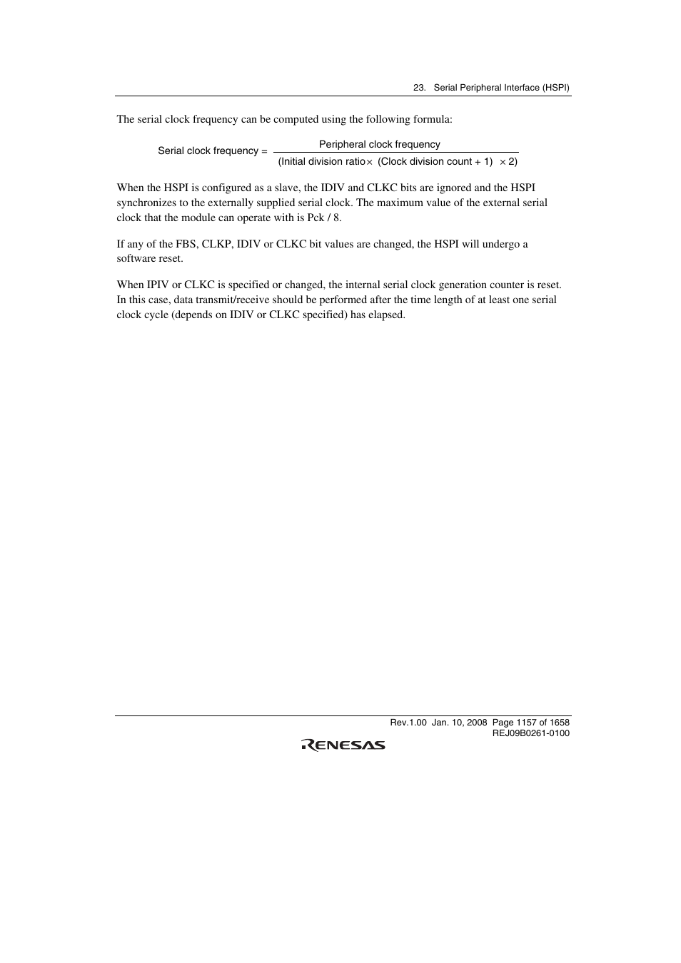 Renesas SH7781 User Manual | Page 1187 / 1692