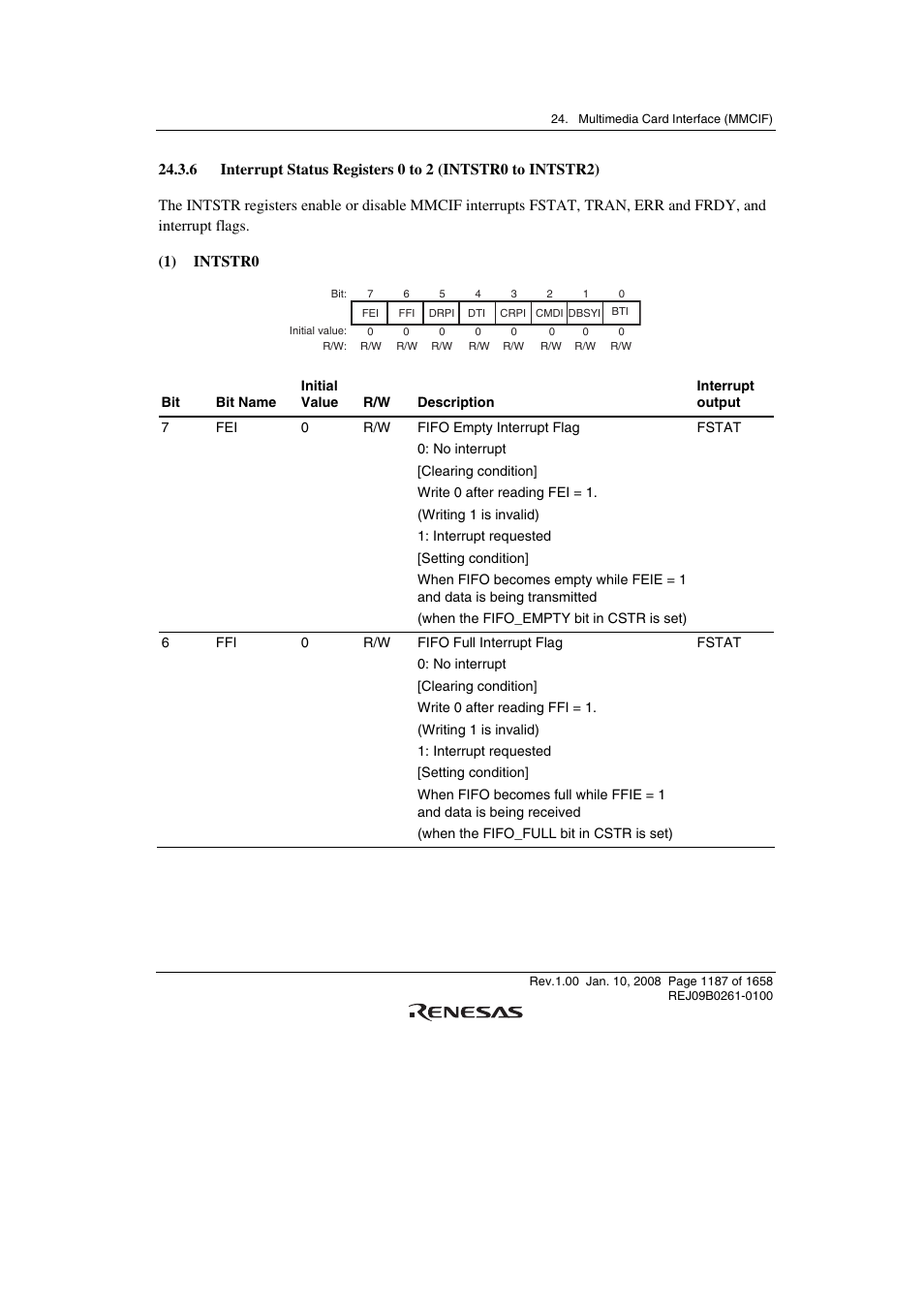 Renesas SH7781 User Manual | Page 1217 / 1692