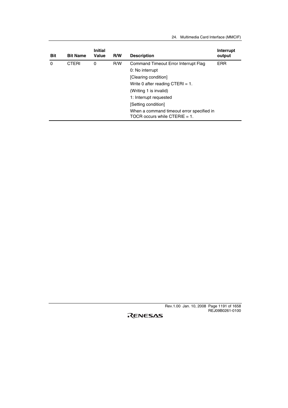 Renesas SH7781 User Manual | Page 1221 / 1692