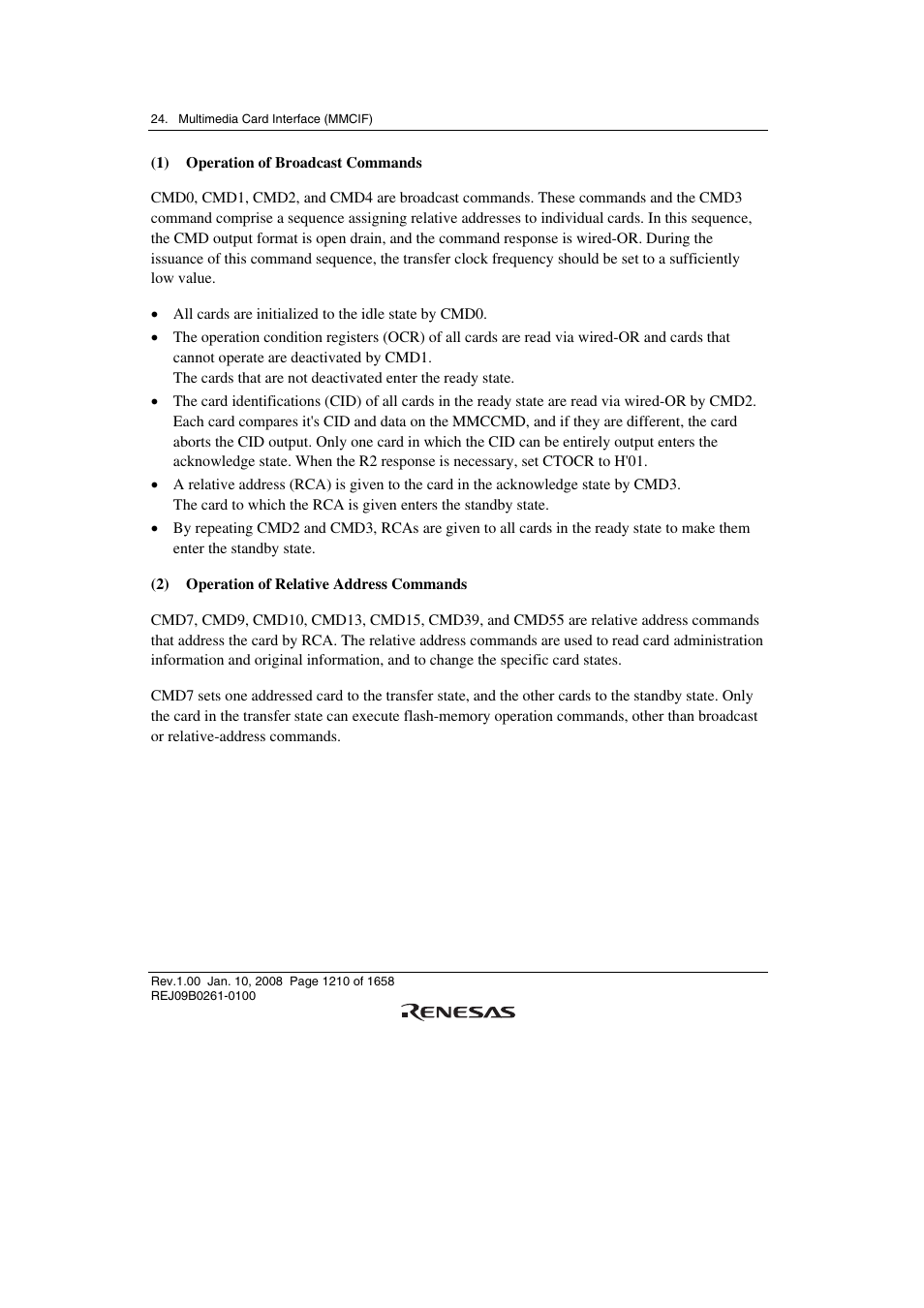 Renesas SH7781 User Manual | Page 1240 / 1692