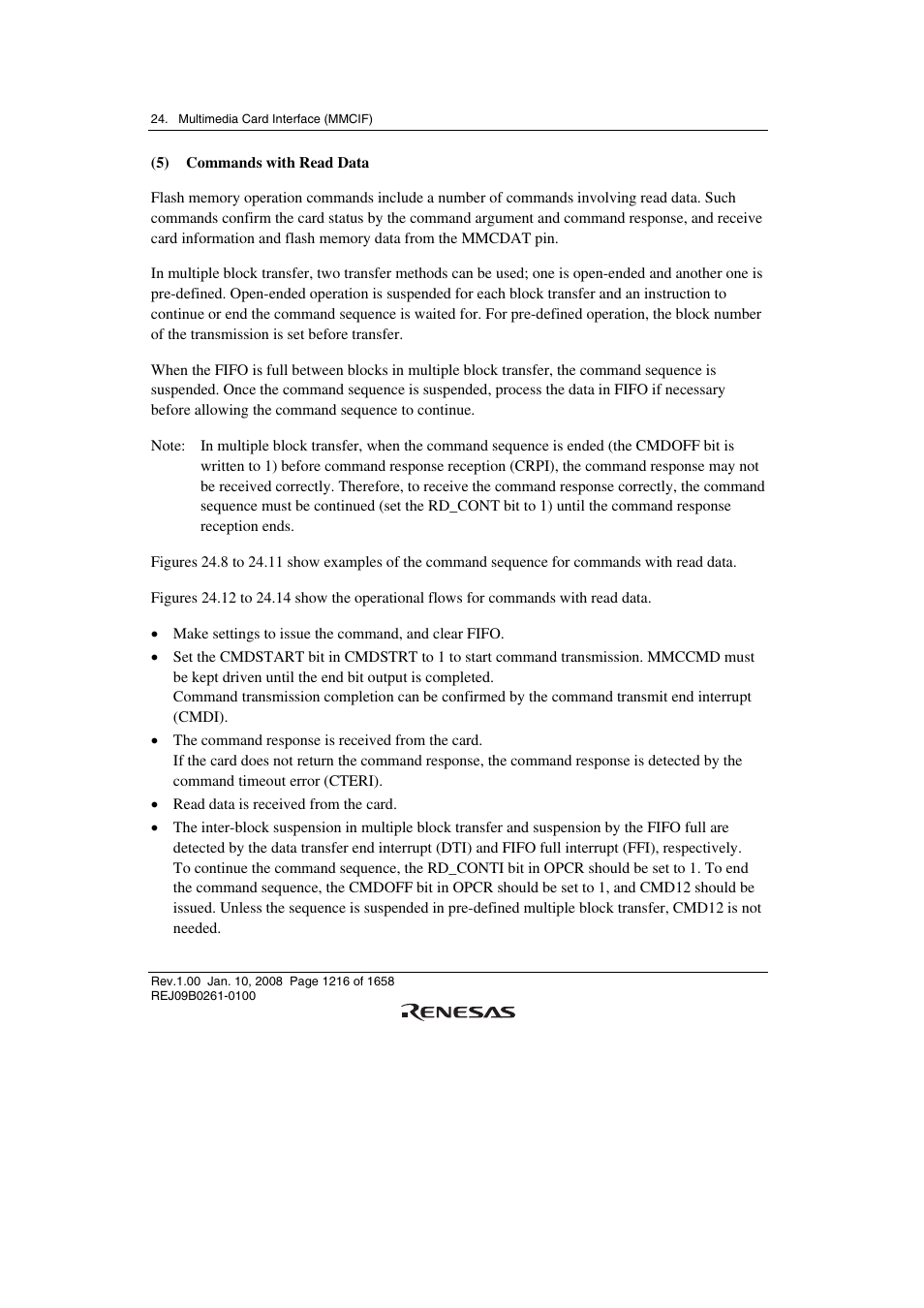 Renesas SH7781 User Manual | Page 1246 / 1692
