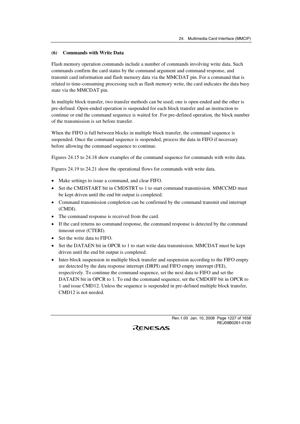 Renesas SH7781 User Manual | Page 1257 / 1692