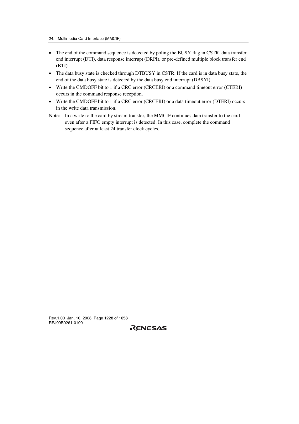 Renesas SH7781 User Manual | Page 1258 / 1692