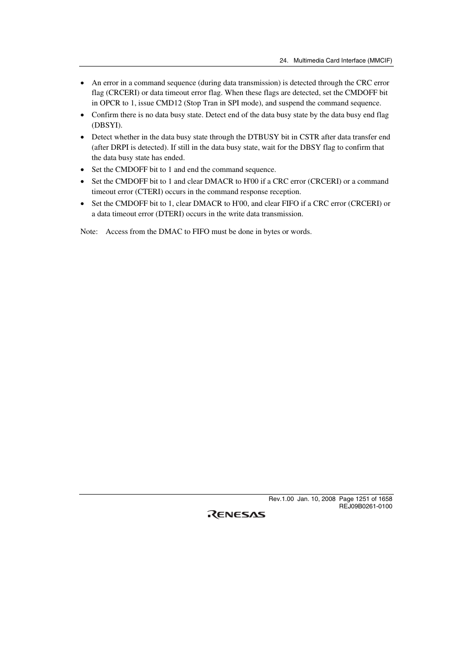 Renesas SH7781 User Manual | Page 1281 / 1692