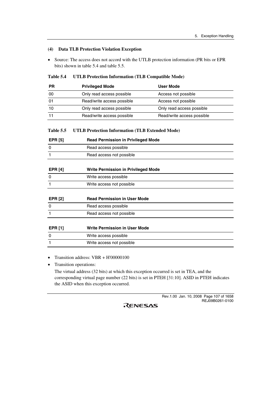 Renesas SH7781 User Manual | Page 137 / 1692