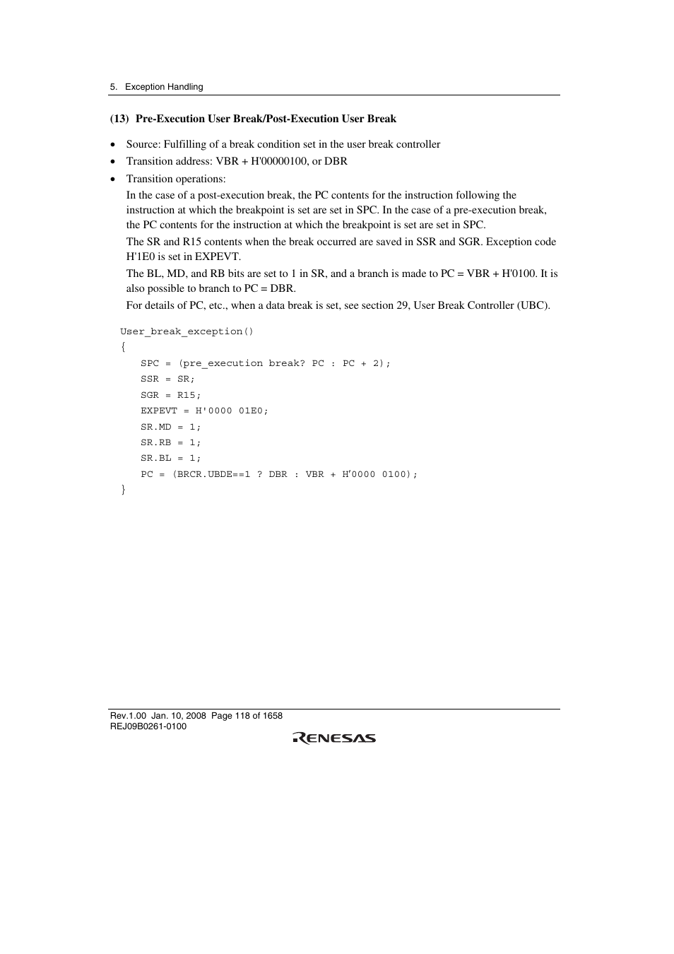 Renesas SH7781 User Manual | Page 148 / 1692