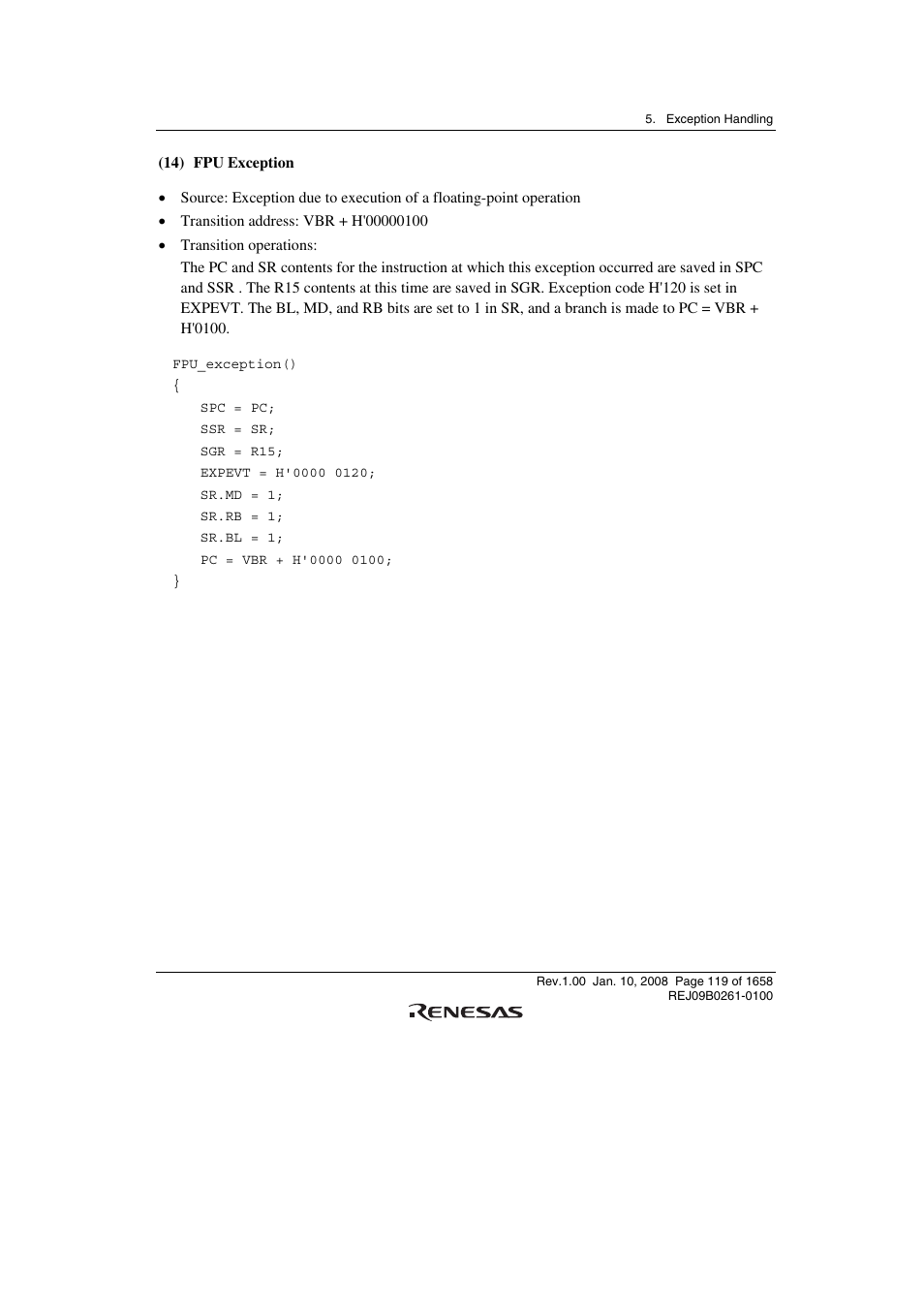 Renesas SH7781 User Manual | Page 149 / 1692