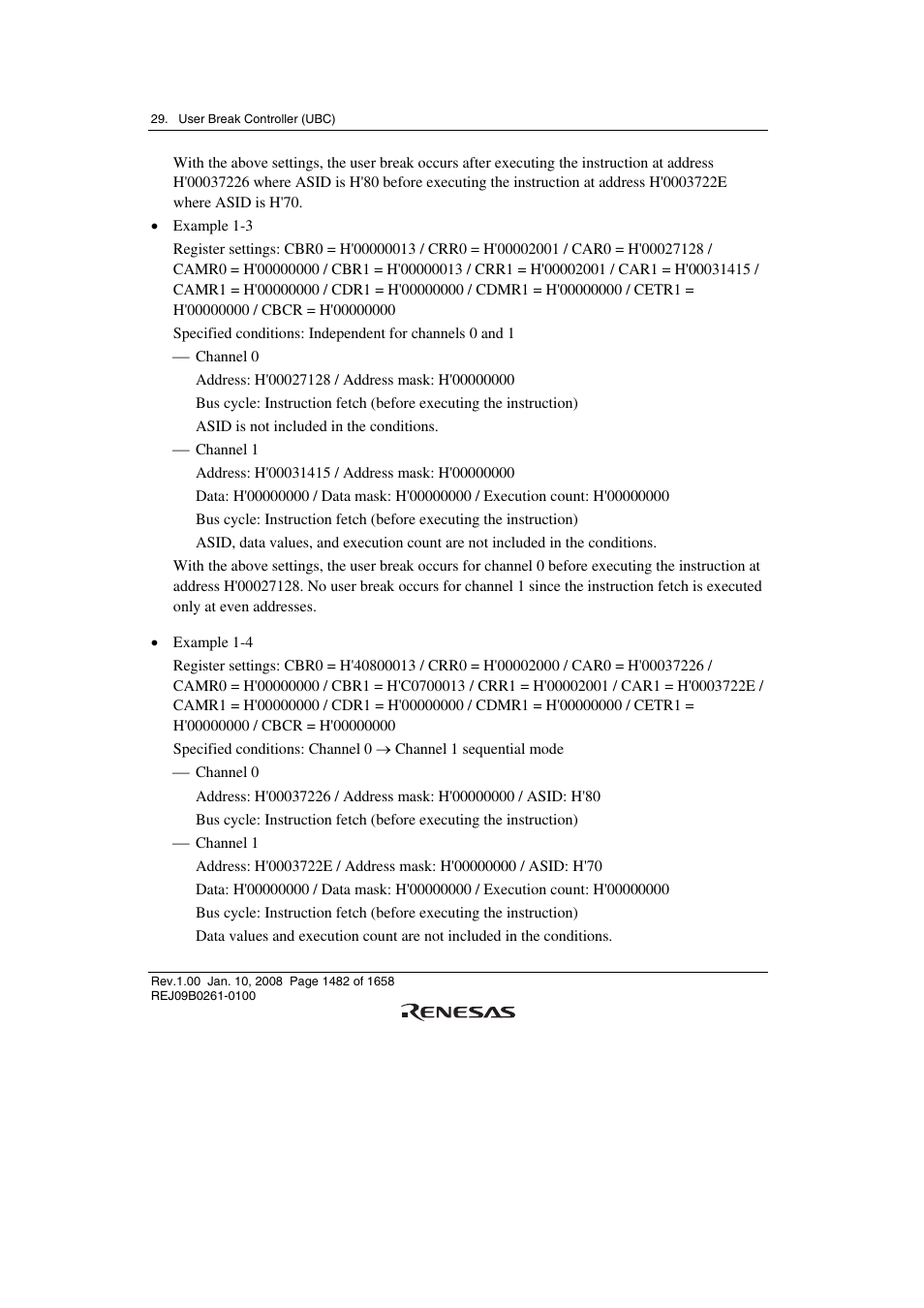 Renesas SH7781 User Manual | Page 1512 / 1692