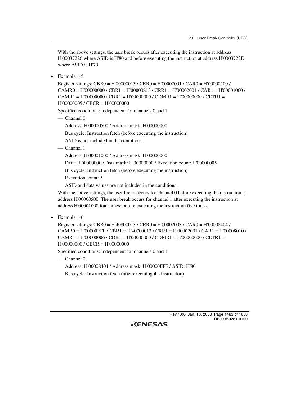 Renesas SH7781 User Manual | Page 1513 / 1692