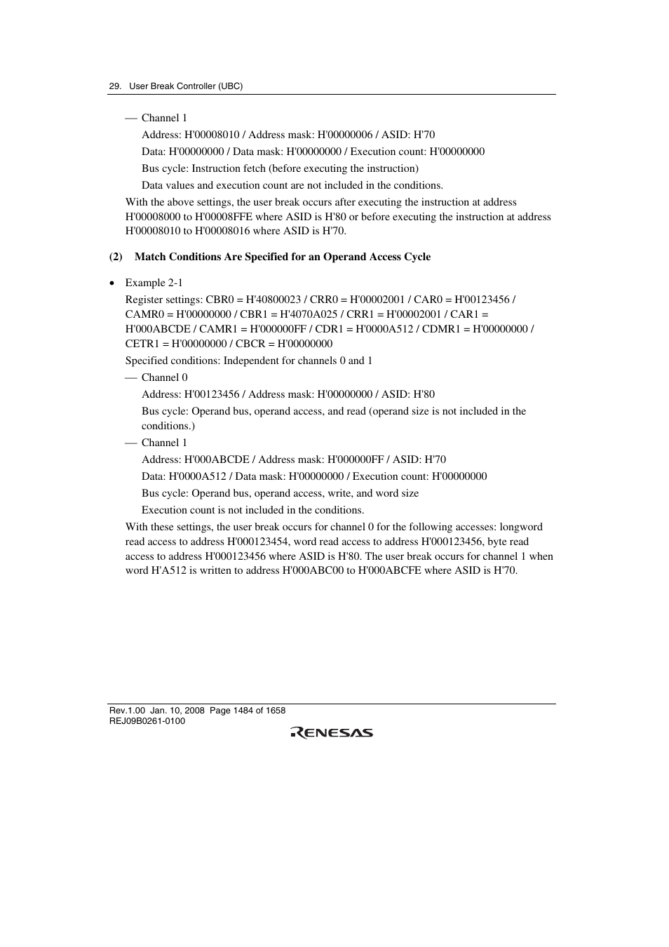 Renesas SH7781 User Manual | Page 1514 / 1692