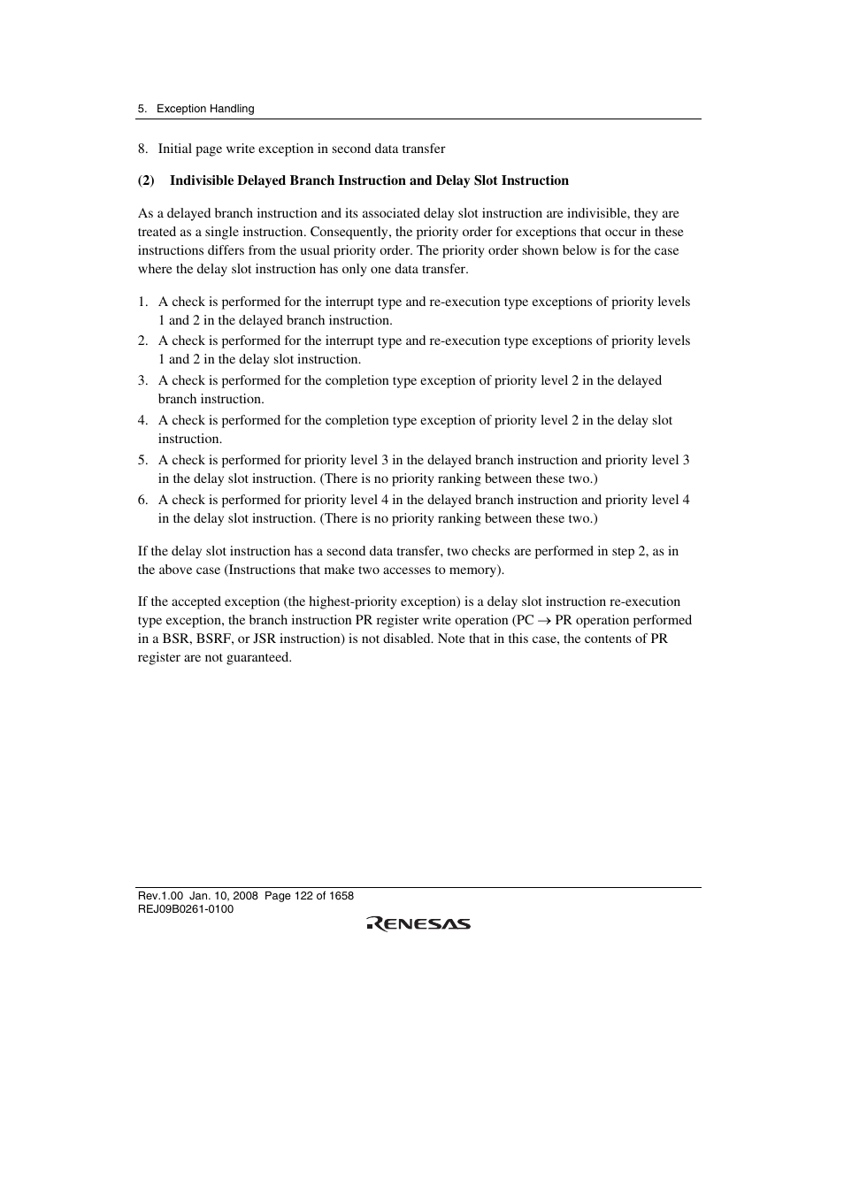 Renesas SH7781 User Manual | Page 152 / 1692