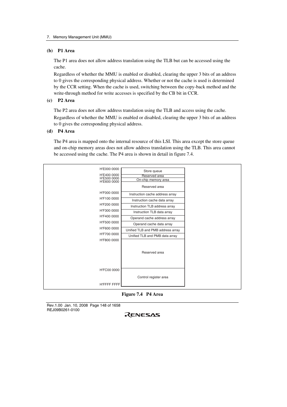 Renesas SH7781 User Manual | Page 178 / 1692