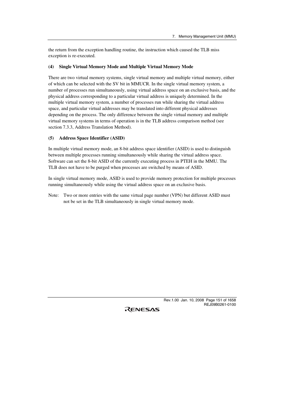 Renesas SH7781 User Manual | Page 181 / 1692