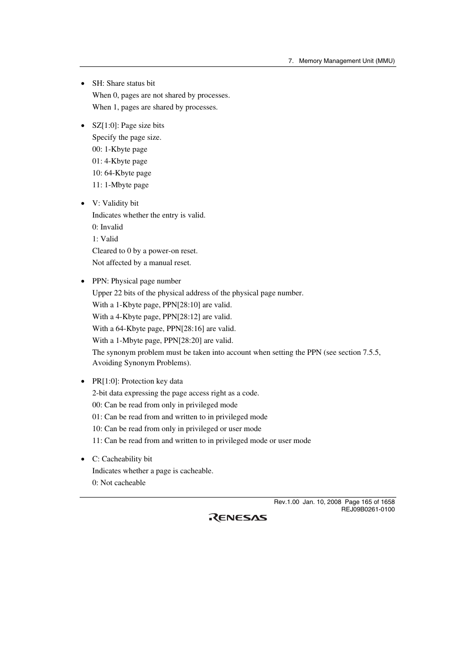 Renesas SH7781 User Manual | Page 195 / 1692