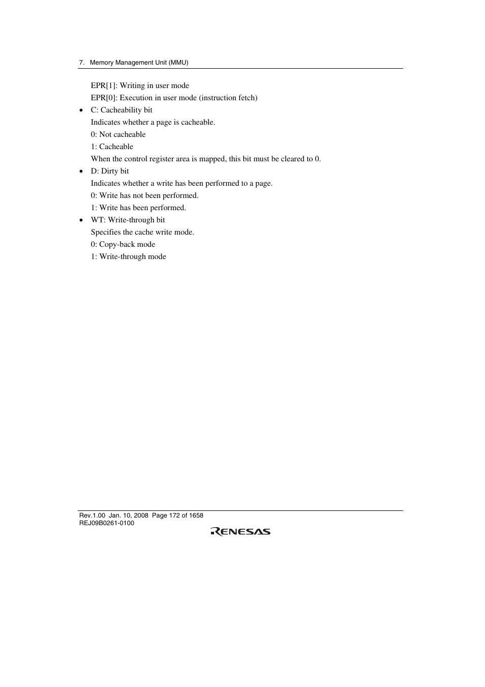 Renesas SH7781 User Manual | Page 202 / 1692