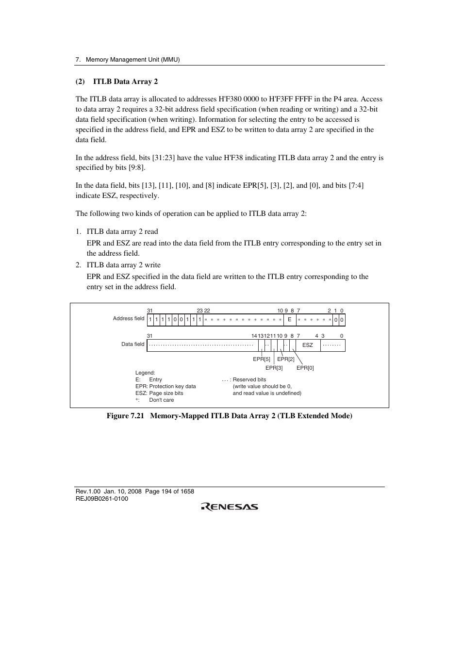 Renesas SH7781 User Manual | Page 224 / 1692