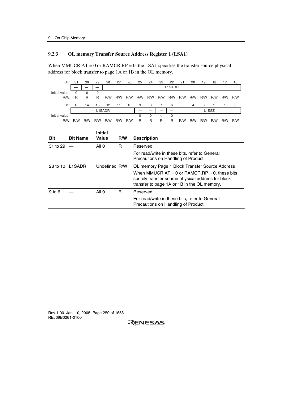 Renesas SH7781 User Manual | Page 280 / 1692