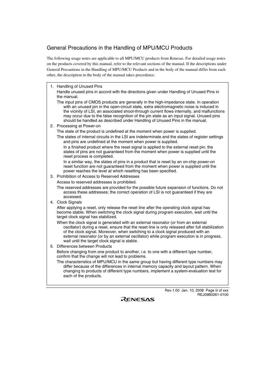 Renesas SH7781 User Manual | Page 3 / 1692