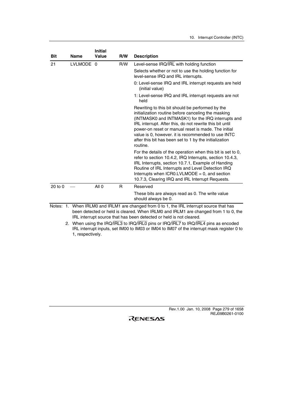 Renesas SH7781 User Manual | Page 309 / 1692