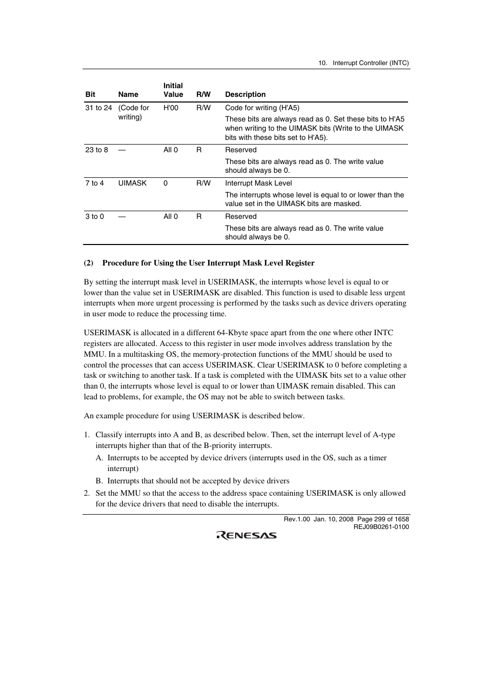 Renesas SH7781 User Manual | Page 329 / 1692