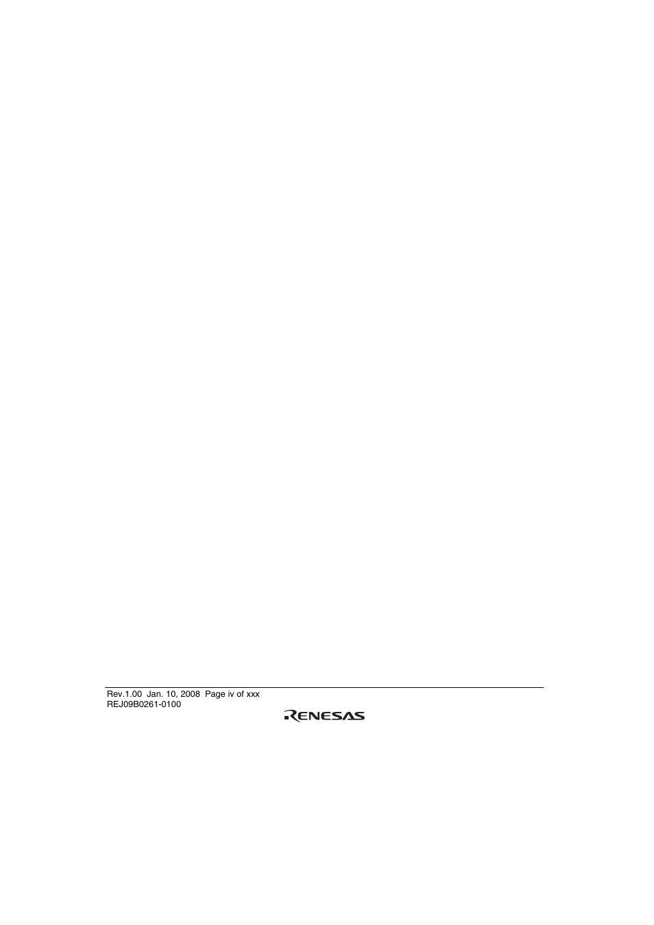 Renesas SH7781 User Manual | Page 4 / 1692