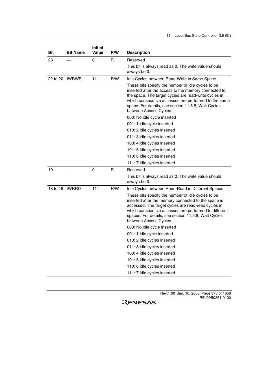 Renesas SH7781 User Manual | Page 403 / 1692
