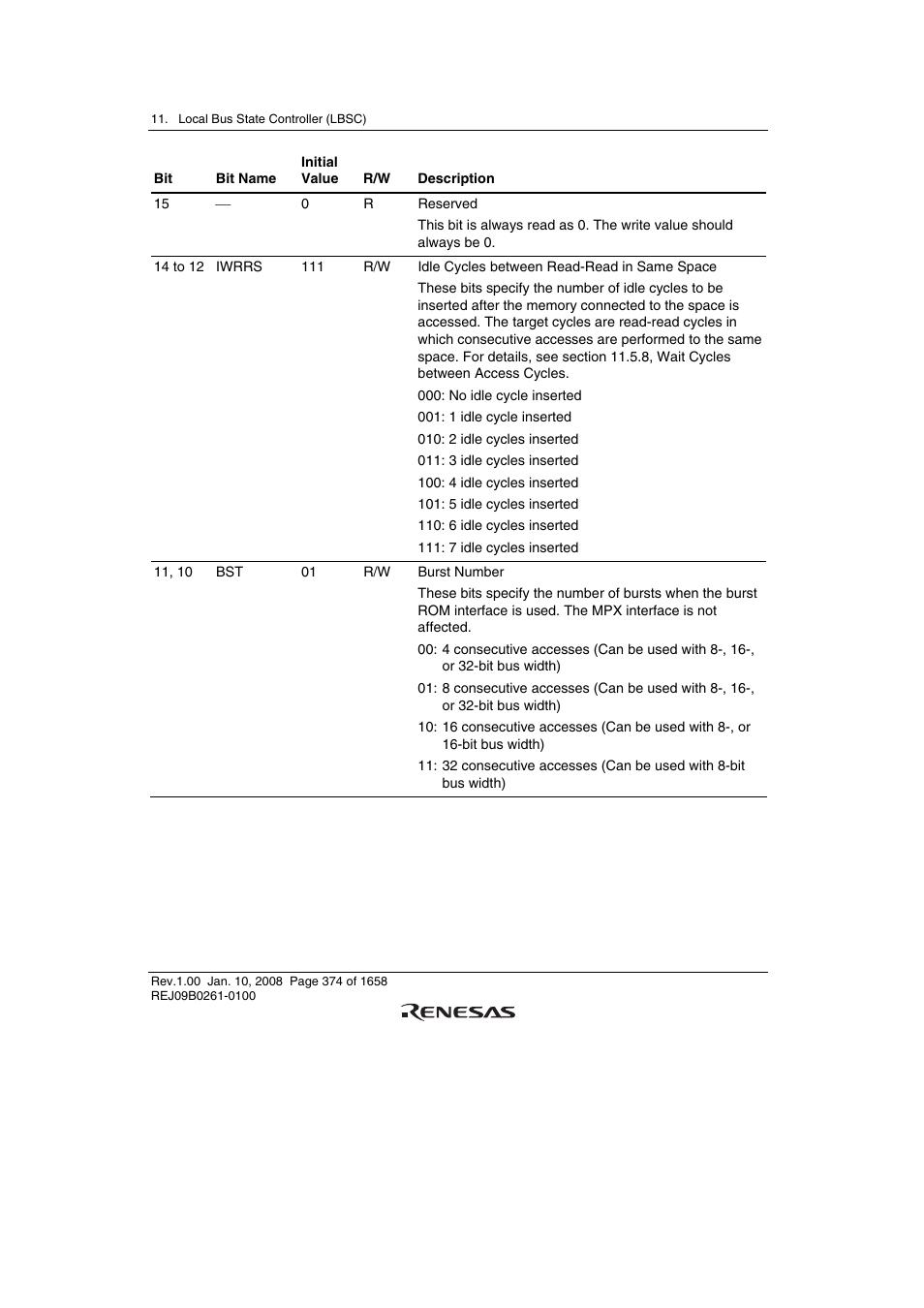 Renesas SH7781 User Manual | Page 404 / 1692