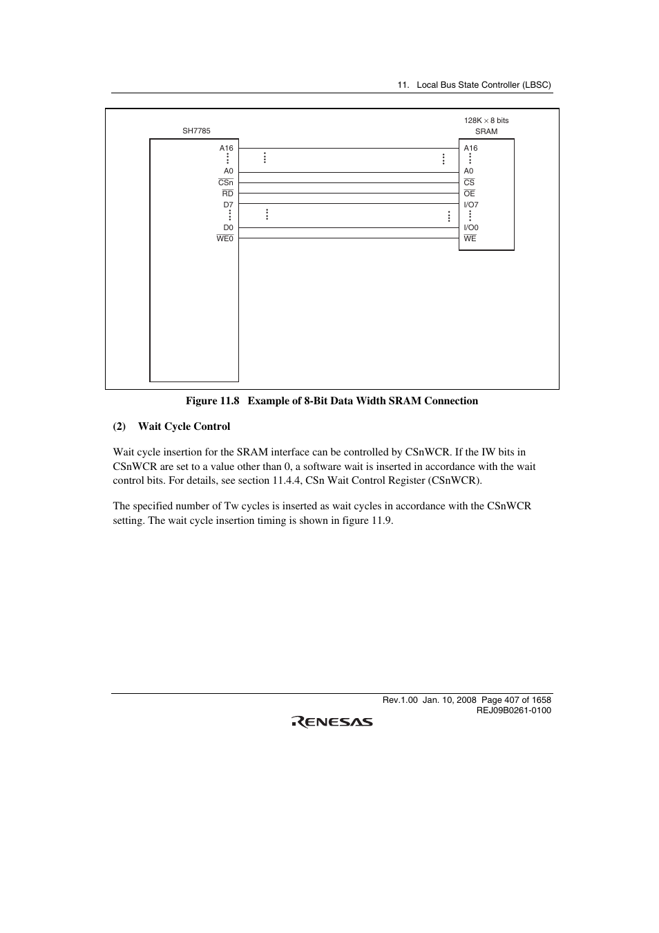 Renesas SH7781 User Manual | Page 437 / 1692