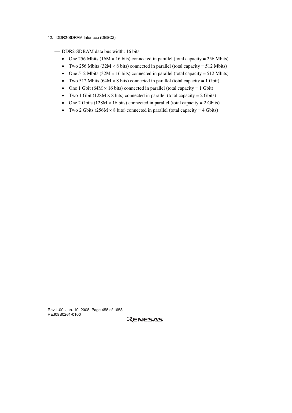 Renesas SH7781 User Manual | Page 488 / 1692