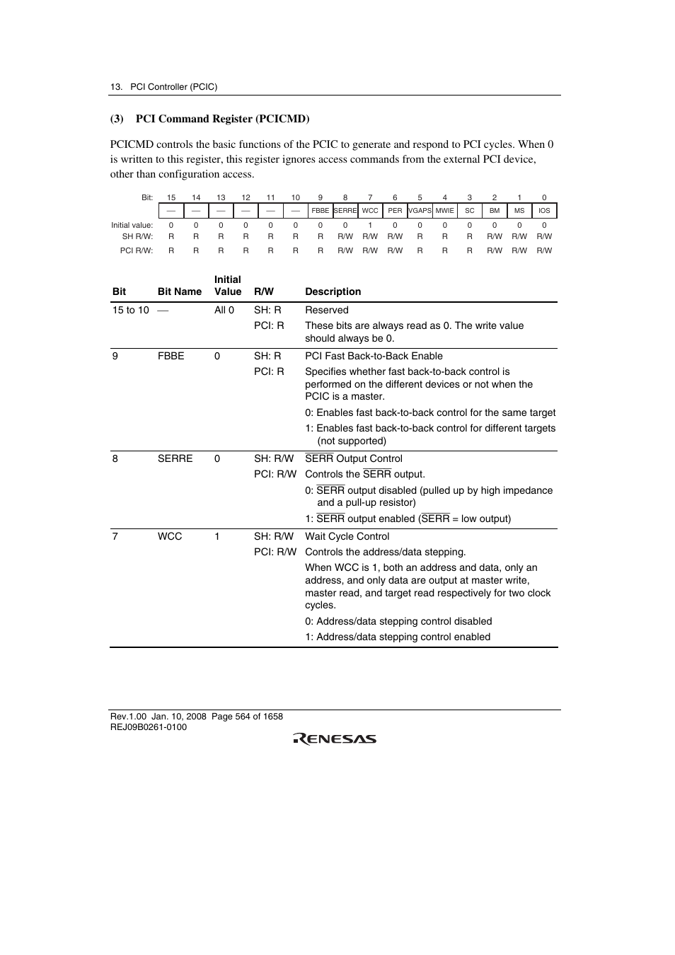 Renesas SH7781 User Manual | Page 594 / 1692