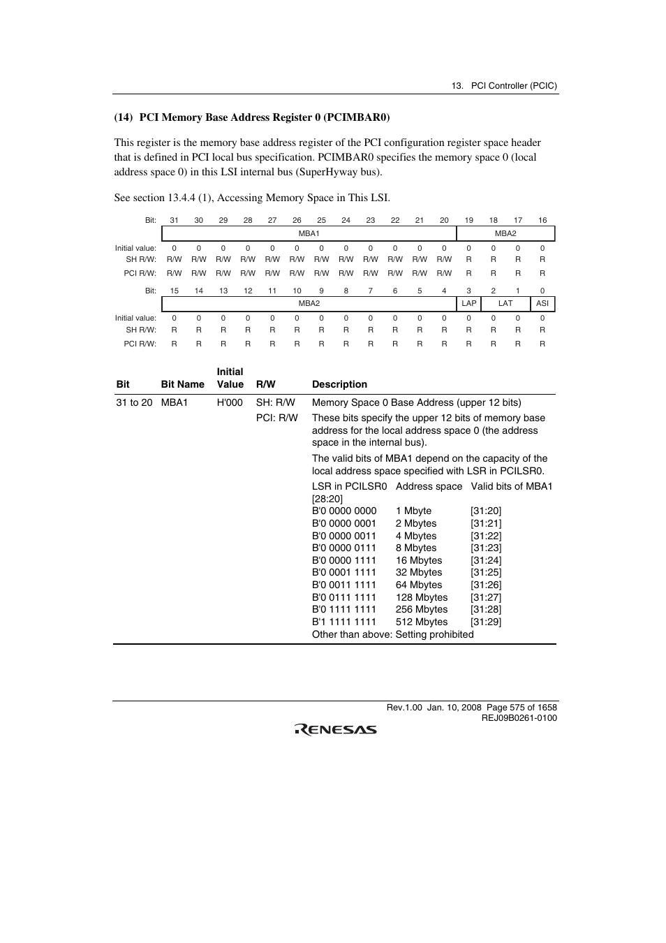 Renesas SH7781 User Manual | Page 605 / 1692