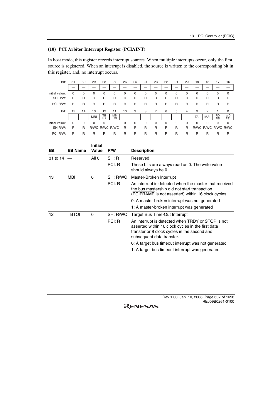 Renesas SH7781 User Manual | Page 637 / 1692