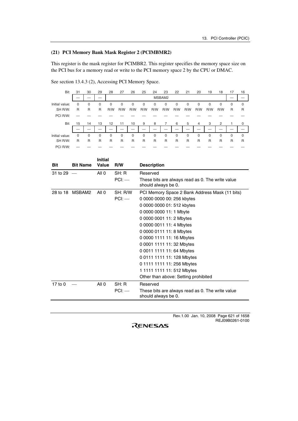 Renesas SH7781 User Manual | Page 651 / 1692