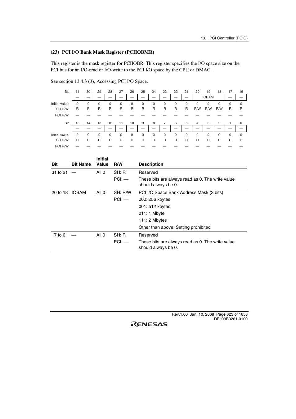 Renesas SH7781 User Manual | Page 653 / 1692