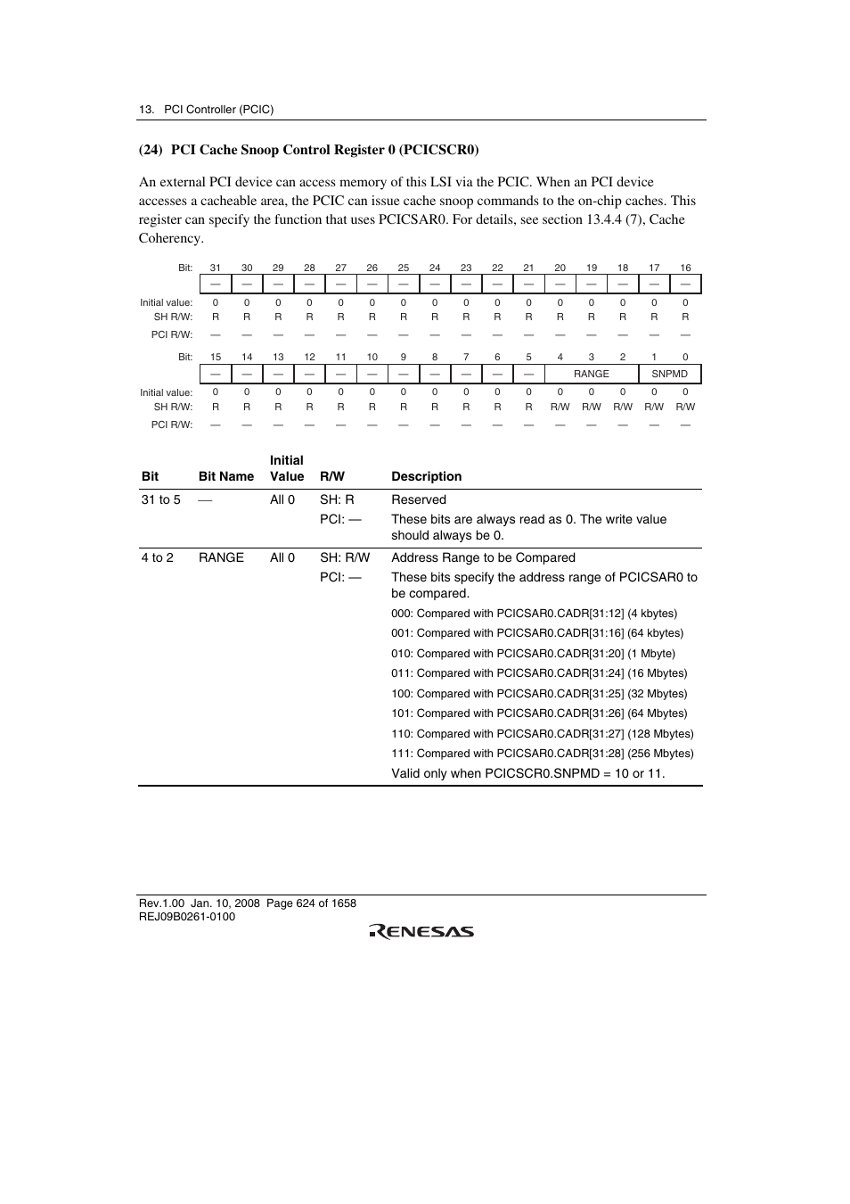 Renesas SH7781 User Manual | Page 654 / 1692